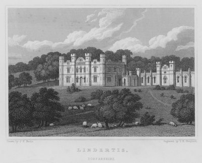 Lindertis, Forfarshire (gravyr) av Thomas Hosmer Shepherd