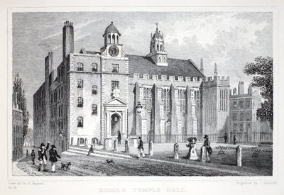 Middle Temple, från "London and it