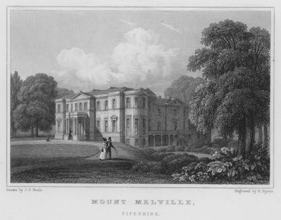 Mount Melville, Fifeshire (gravyr) av Thomas Hosmer Shepherd