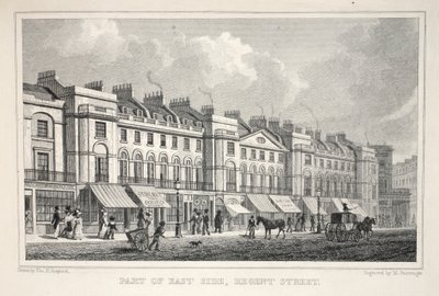 En del av East Side, Regent Street, från puben "London and it