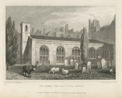 St John The Baptist, Savoy av Thomas Hosmer Shepherd