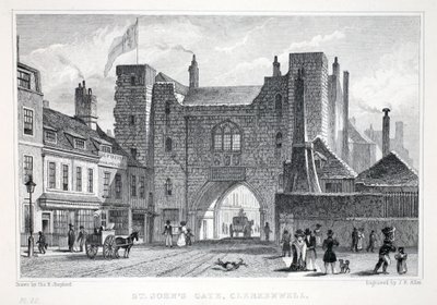 St Johns Gate, Clerkenwell, från puben "London and it