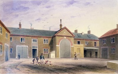 Byens Grønne Værft, 1855 swed av Thomas Hosmer Shepherd