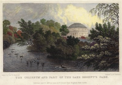 Colosseum och en del av sjön, Regent