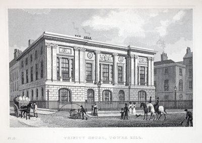 Trinity House, Tower Hill, från puben "London and it