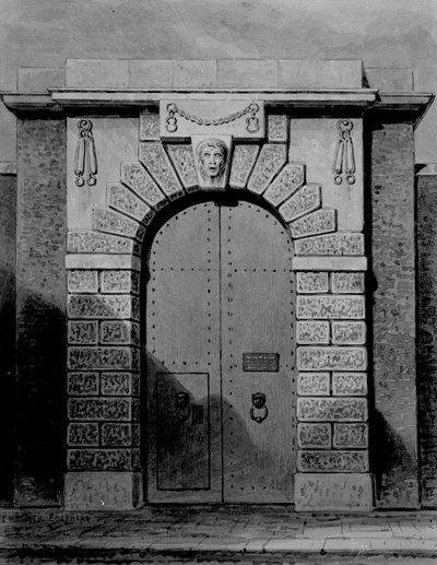 Utsikt över Newgate av Thomas Hosmer Shepherd