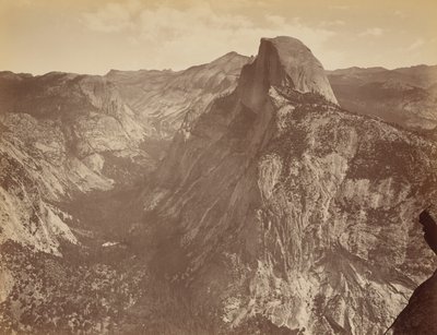 [Halvkupolen från Glacier Point, Yosemite] av Thomas Houseworth and Company