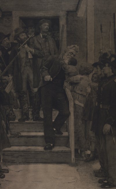 John Browns sista ögonblick av Thomas Hovenden