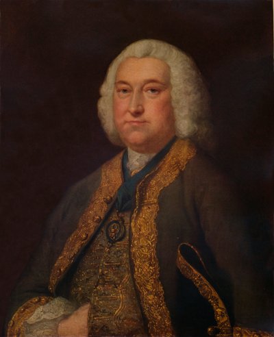 Sir Henry Bellenden, 1761, 1935 av Thomas Hudson