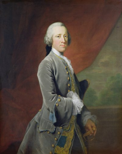 William Cavendish, 4:e hertigen av Devonshire (olja på duk) av Thomas Hudson