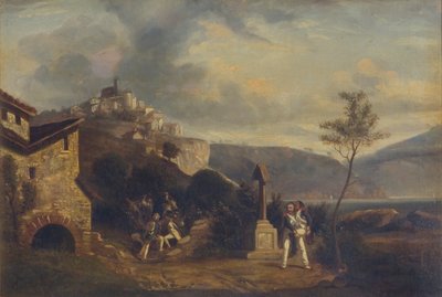 "En incident i Napoleonkrigen", 1830-1882 av Thomas Jones Barker