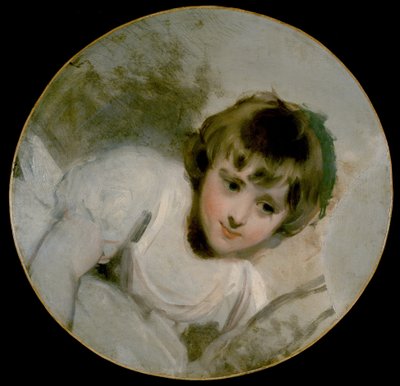 Ett barn (olja på duk) av Thomas Lawrence