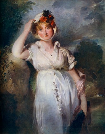 Caroline Amelia Elizabeth av Brunswick, c1788-1810, 1912. av Thomas Lawrence