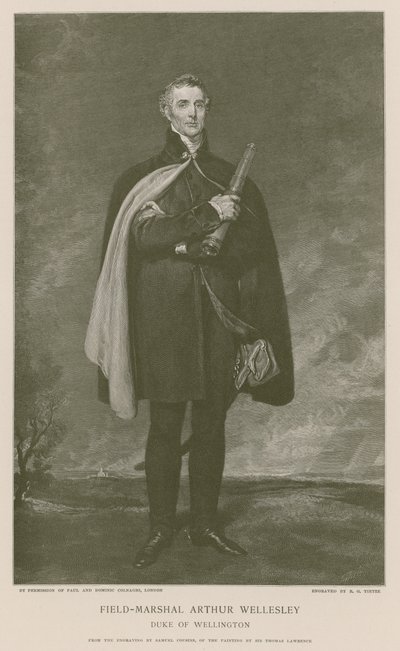 Fältmarskalk Arthur Wellesley av Thomas Lawrence