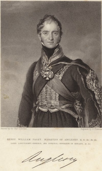 Fältmarskalk Henry Paget av Thomas Lawrence