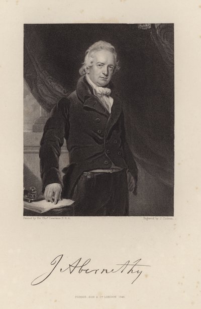 John Abernathy av Thomas Lawrence