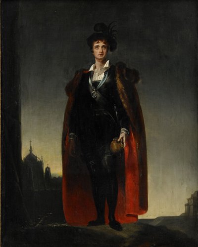 John Philip Kemble som Hamlet av Thomas Lawrence