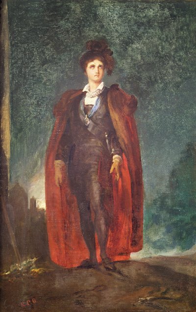 John Philip Kemble i rollen som "Hamlet" av Thomas Lawrence
