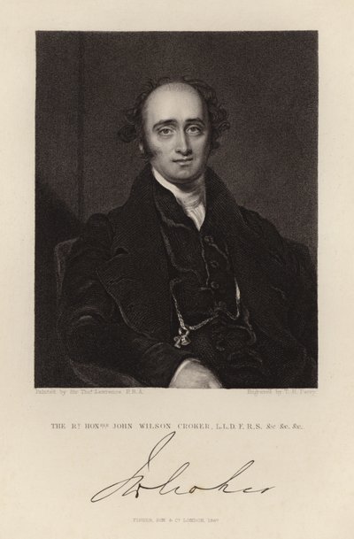 John Wilson Croker av Thomas Lawrence