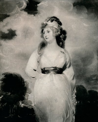 Lady Amelia Anne Hobart, grevinnan Castlereagh, Marchionessa av Londonderry, c1800, 1 av Thomas Lawrence