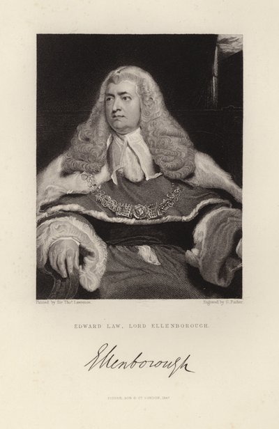 Lord Ellenborough av Thomas Lawrence
