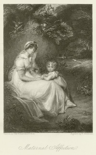 Moderns tillgivenhet av Thomas Lawrence