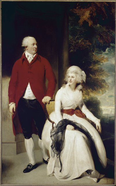 Herr och fru John Julius Angerstein (olja på duk av Thomas Lawrence