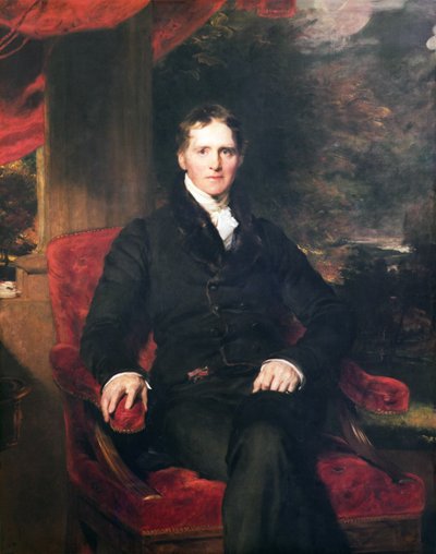 Portrait of Benjamin Gott av Thomas Lawrence