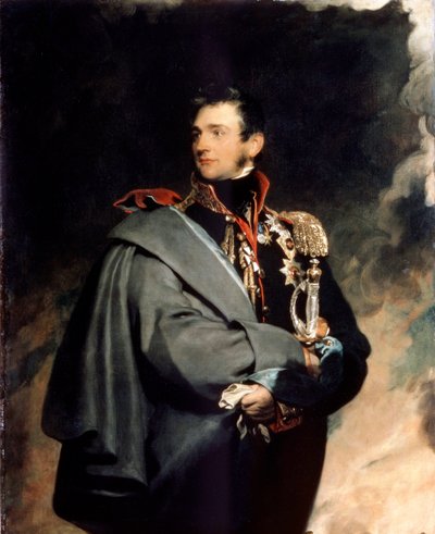 Porträtt av greve Mikhail Vorontsov, 1782-1830, 1821. av Thomas Lawrence