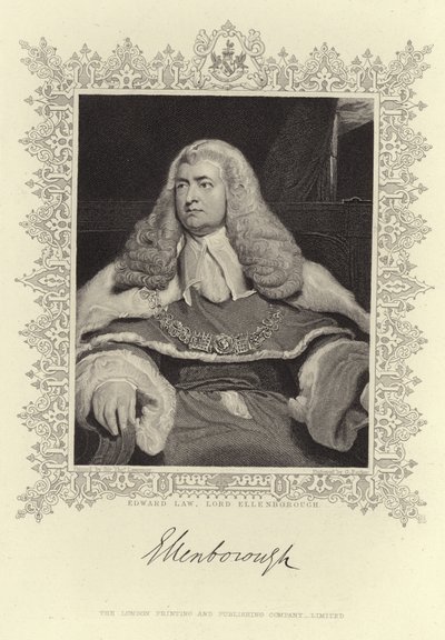 Porträtt av Edward Law av Thomas Lawrence