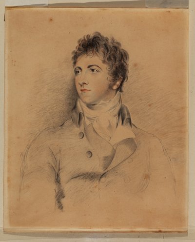 Porträtt av Isaac Cuthbert (penna på papper) av Thomas Lawrence