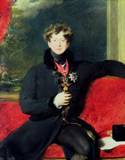 Porträtt av kung George IV av Thomas Lawrence