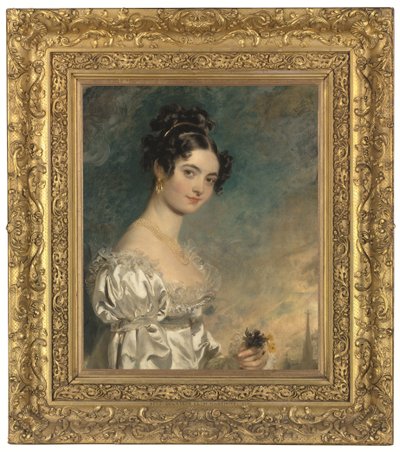 Porträtt av Lady Selina Meade (1797-1872) (olja på duk) av Thomas Lawrence