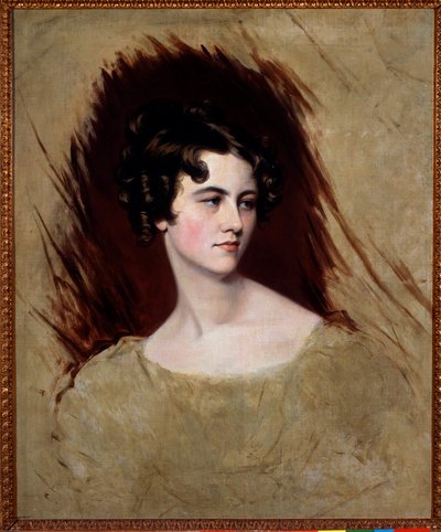 Porträtt av prinsessan Clementine av Metternich Målning av Sir Thomas Lawrence (1769-1830) av Thomas Lawrence