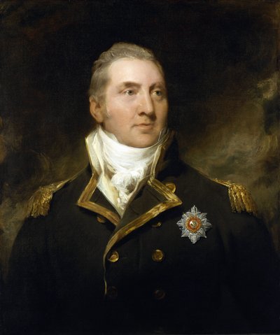 Porträtt av Sir Edward Pellew, Lord av Exmouth av Thomas Lawrence