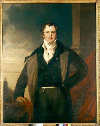 Porträtt av Sir Humphry Davy (olja på duk) av Thomas Lawrence