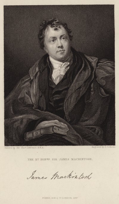 Porträtt av Sir James Mackintosh av Thomas Lawrence