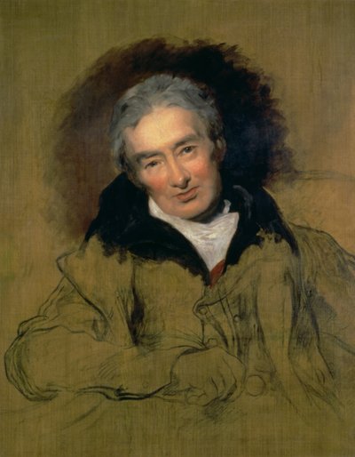 Porträtt av William Wilberforce (1759-1833) 1828 (olja på duk) (se 112022) av Thomas Lawrence