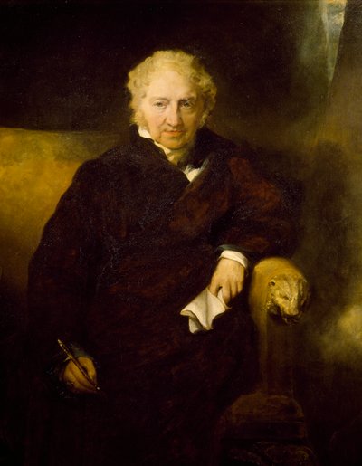 Porträtt av målaren Johann Heinrich Fussli, av Thomas Lawrence (1769-1830), olja på duk av Thomas Lawrence