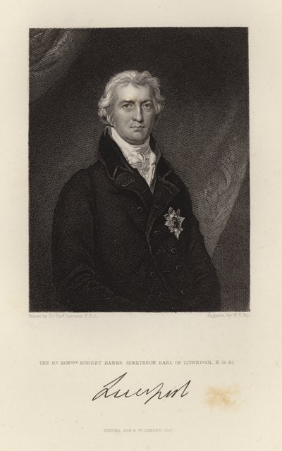 Robert Banks Jenkinson av Thomas Lawrence