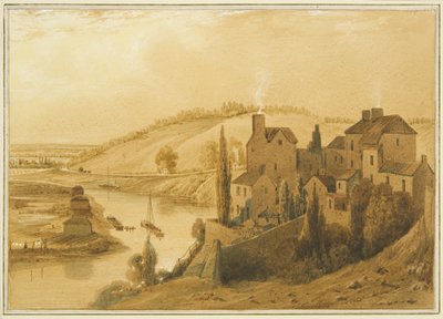 Totterdown, som visar Knowle Hill, Bath Road och Brislington Turnpike av Thomas Leeson the Elder Rowbotham