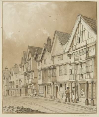 West side, Temple Street, från White