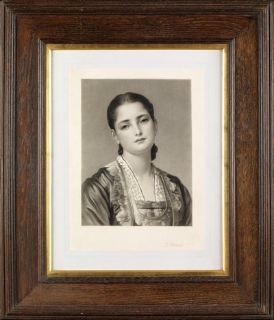 Anita (mezzotint) av Thomas Lewis Atkinson