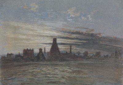 Ost House i skymningen av Thomas Lindsay