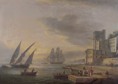 Neapelbukten från Posillipo, ca 1829 av Thomas Luny