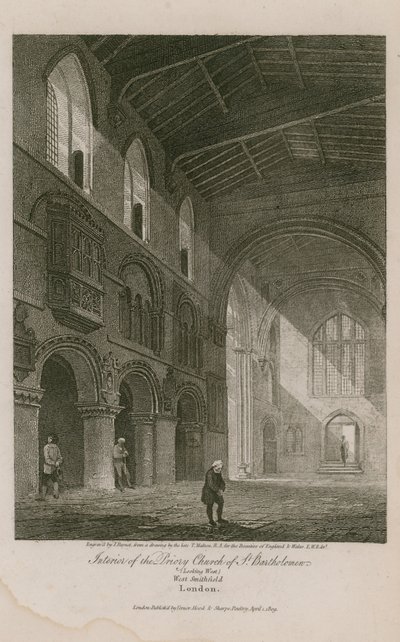 O totonu ole Ekalesia a St Bartholomew the Great swed av Thomas Malton