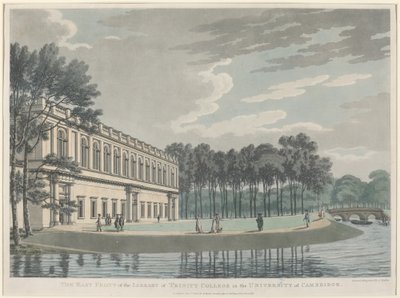 East Front of the Library of Trinity College av Thomas Malton