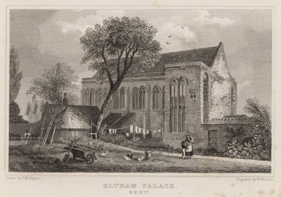 Eltham Palace, Kent av Thomas Mann Baynes