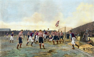Aston Villa mot Sunderland, Tyskland av Thomas Marie Madawaska Hemy