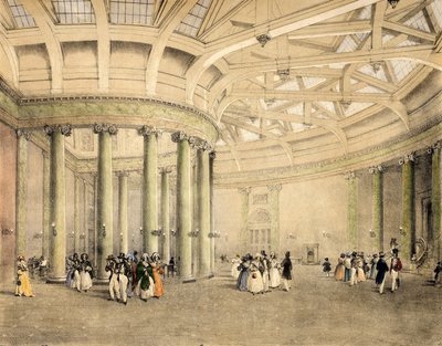 Central Exchange, News Room, c.1838 av Thomas Miles Richardson
